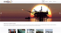 Desktop Screenshot of loydenceenergy.com